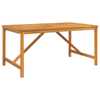 Hage Spisegruppe 5 pcs Brun 150 x 90 x 74 cm heltre akasie