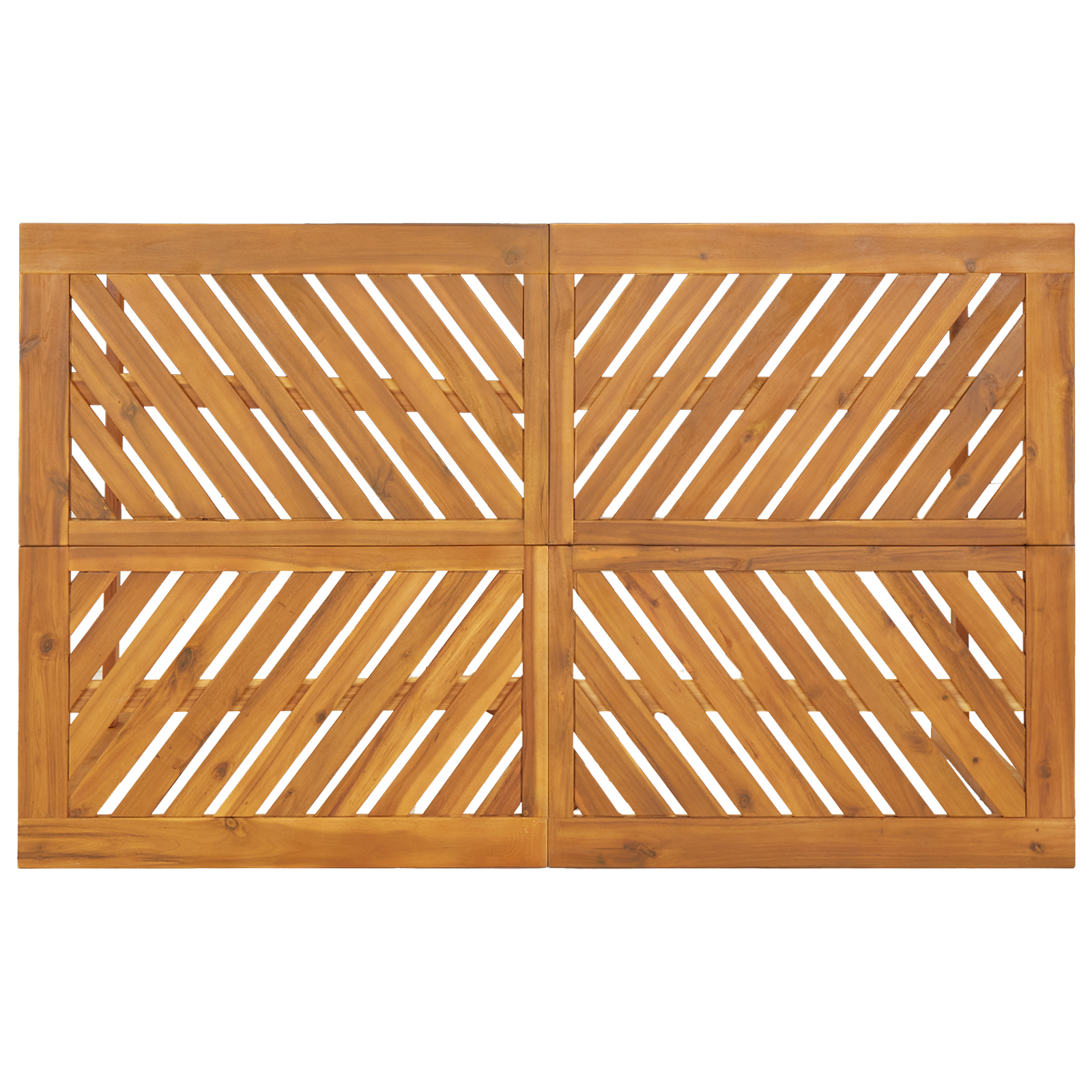 Hage Spisegruppe 5 pcs Brun 150 x 90 x 74 cm heltre akasie