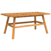 Hage lounge sett 2 pcs Brun Massivt akasietre