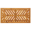 Hage lounge sett 2 pcs Brun Massivt akasietre
