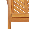 Hage spisestuestoler 8 pcs Brun 59 x 62.5 x 89 cm heltre akasie