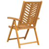 Recliner stol 6 pcs Brun 57 x 71 x 90cm tre