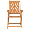Recliner stol 6 pcs Brun 57 x 71 x 90cm tre