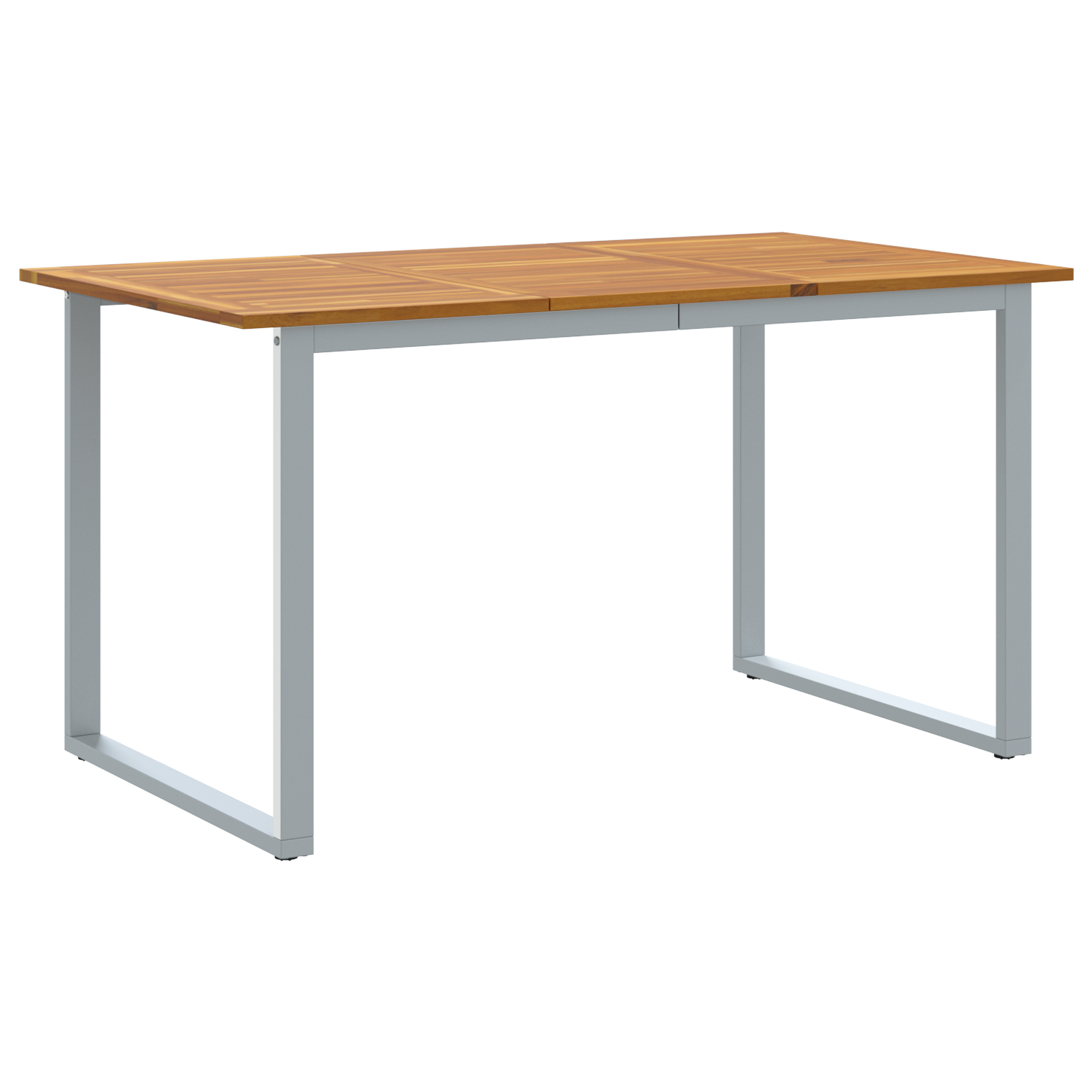 Hage Spisegruppe 7 pcs Grå og brun 140 x 80 x 75 cm