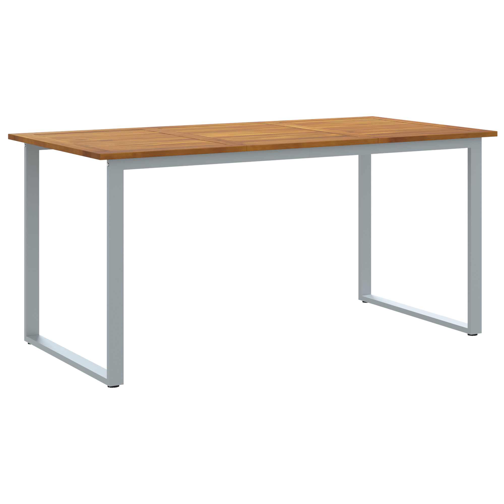 Hage Spisegruppe 7 pcs Grå og brun 160 x 80 x 75 cm