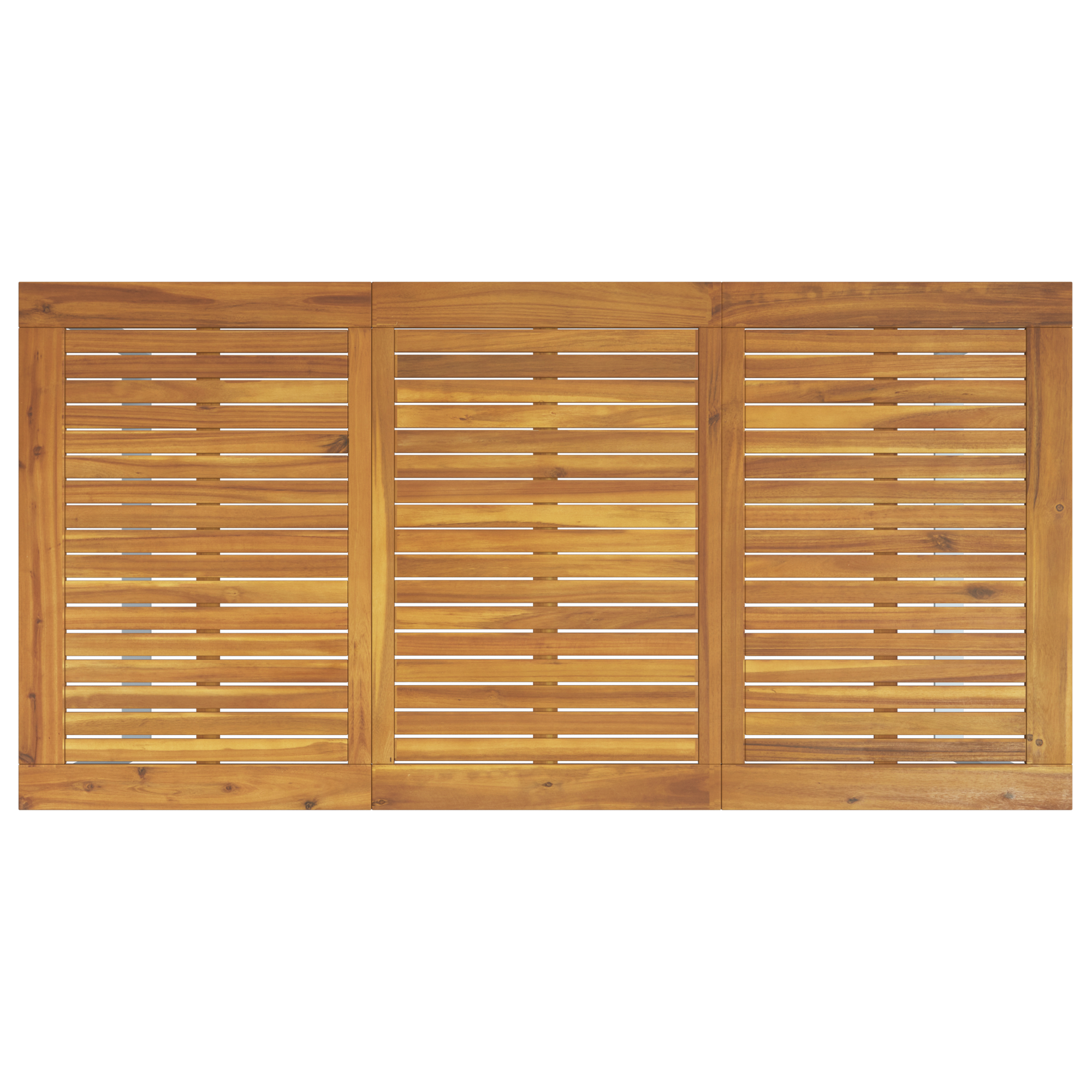 Hage Spisegruppe 7 pcs Grå og brun 160 x 80 x 75 cm