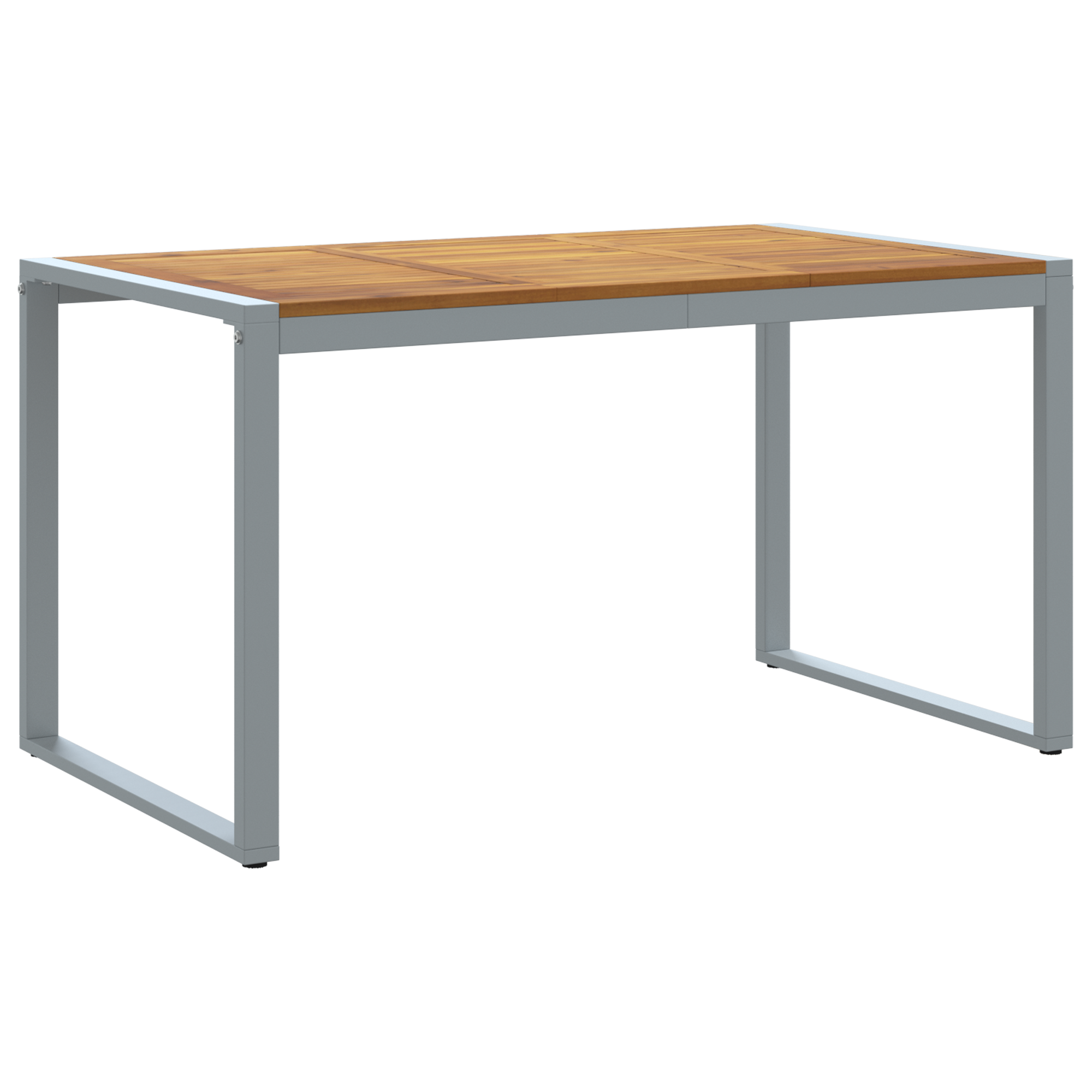 Hage Spisegruppe 5 pcs Grå og brun 140 x 80 x 75 cm