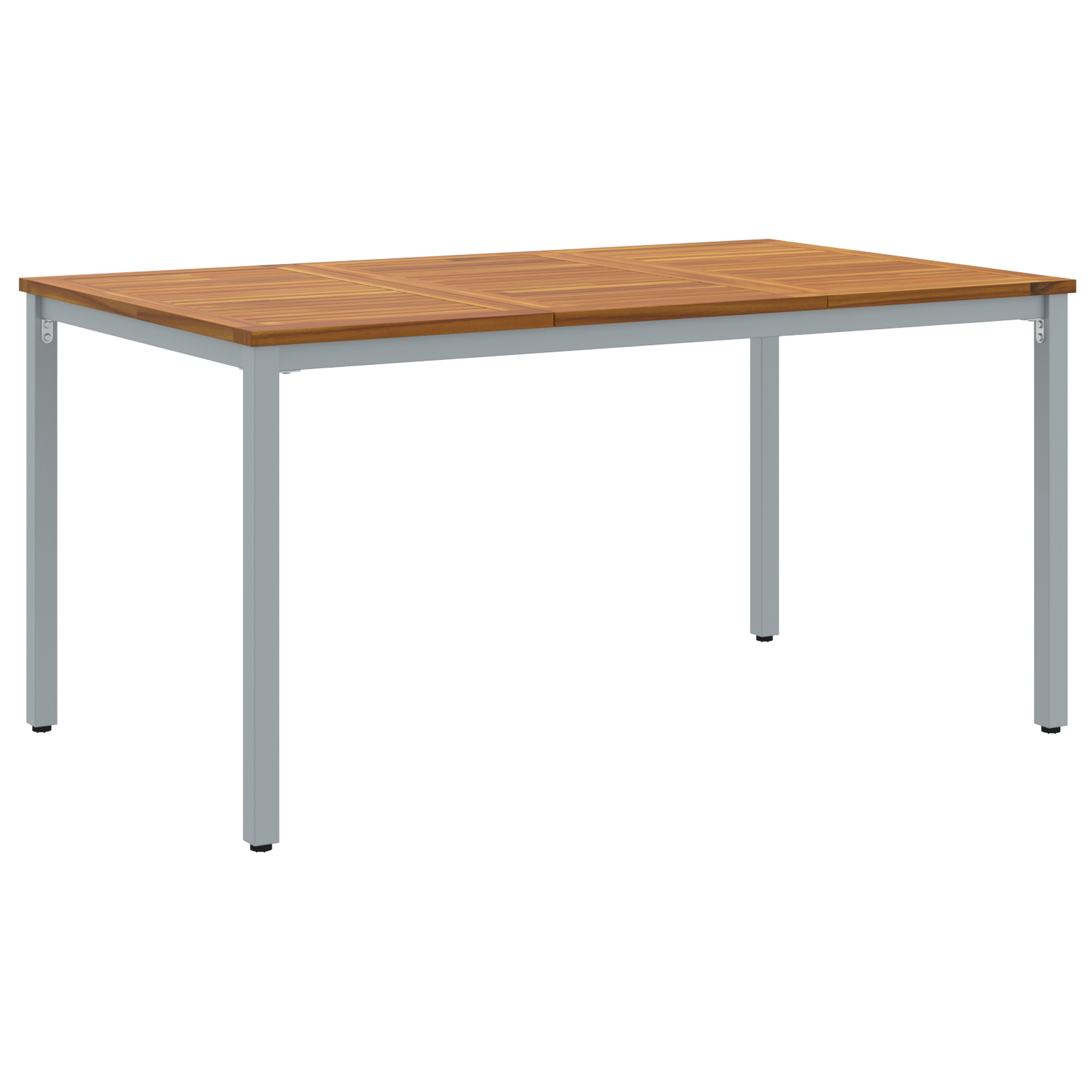 Hage Spisegruppe 5 pcs Grå og brun 150 x 90 x 75 cm