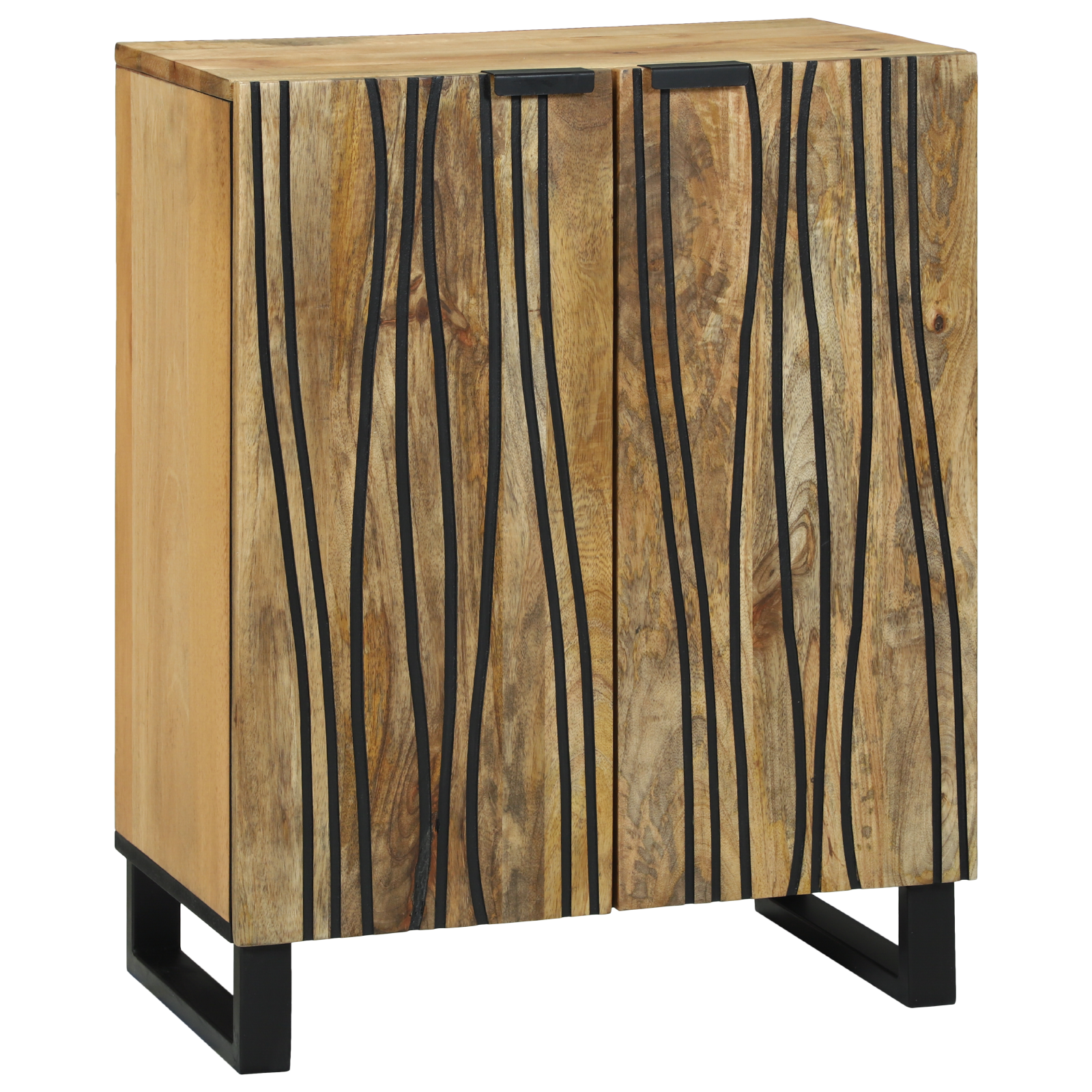 Baderomsinnredningssett med skuff 3 pcs Brun 180 x 33 x 75 cm
