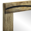 Baderomsinnredningssett med hylle 2 pcs Brun 62 x 33 x 58 cm