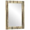 Baderomsinnredningssett med hylle 2 pcs Brun 62 x 33 x 58 cm