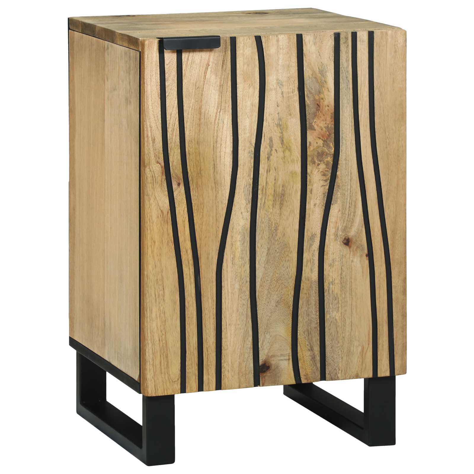 Baderomsinnredningssett med skuff 5 pcs Brun 38 x 33 x 160 cm