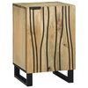 Baderomsinnredningssett med skuff 5 pcs Brun 38 x 33 x 160 cm