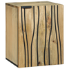 Baderomsinnredningssett med skuff 5 pcs Brun 38 x 33 x 160 cm