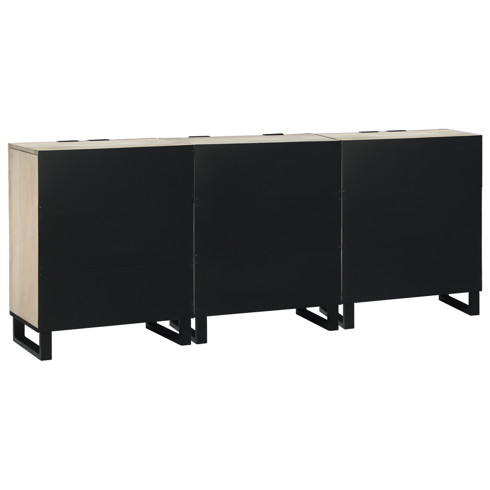 Baderomsinnredningssett med skuff 3 pcs Hvit 180 x 33 x 75 cm