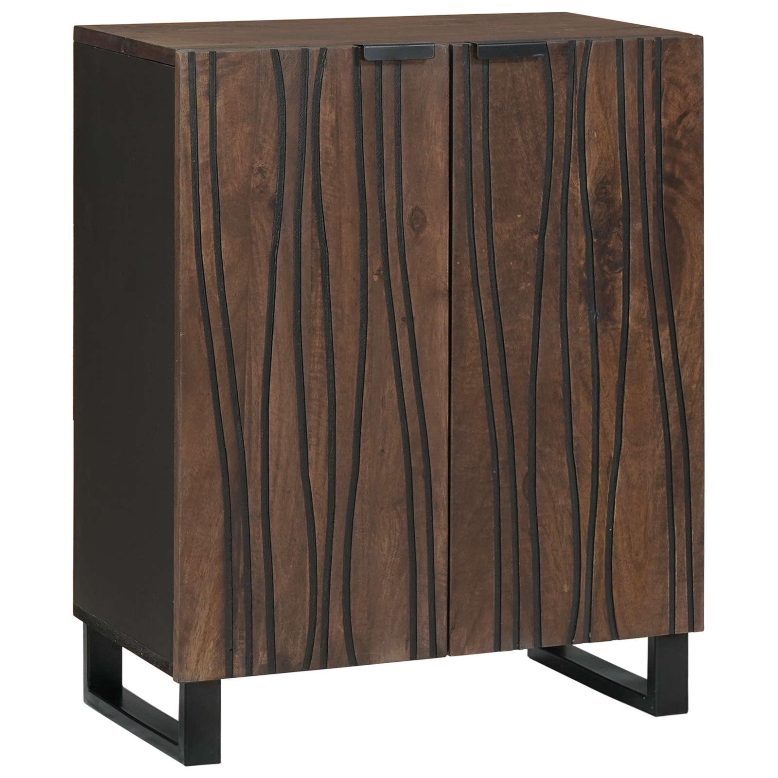 Baderomsinnredningssett med skuff 3 pcs Brun 180 x 33 x 75 cm