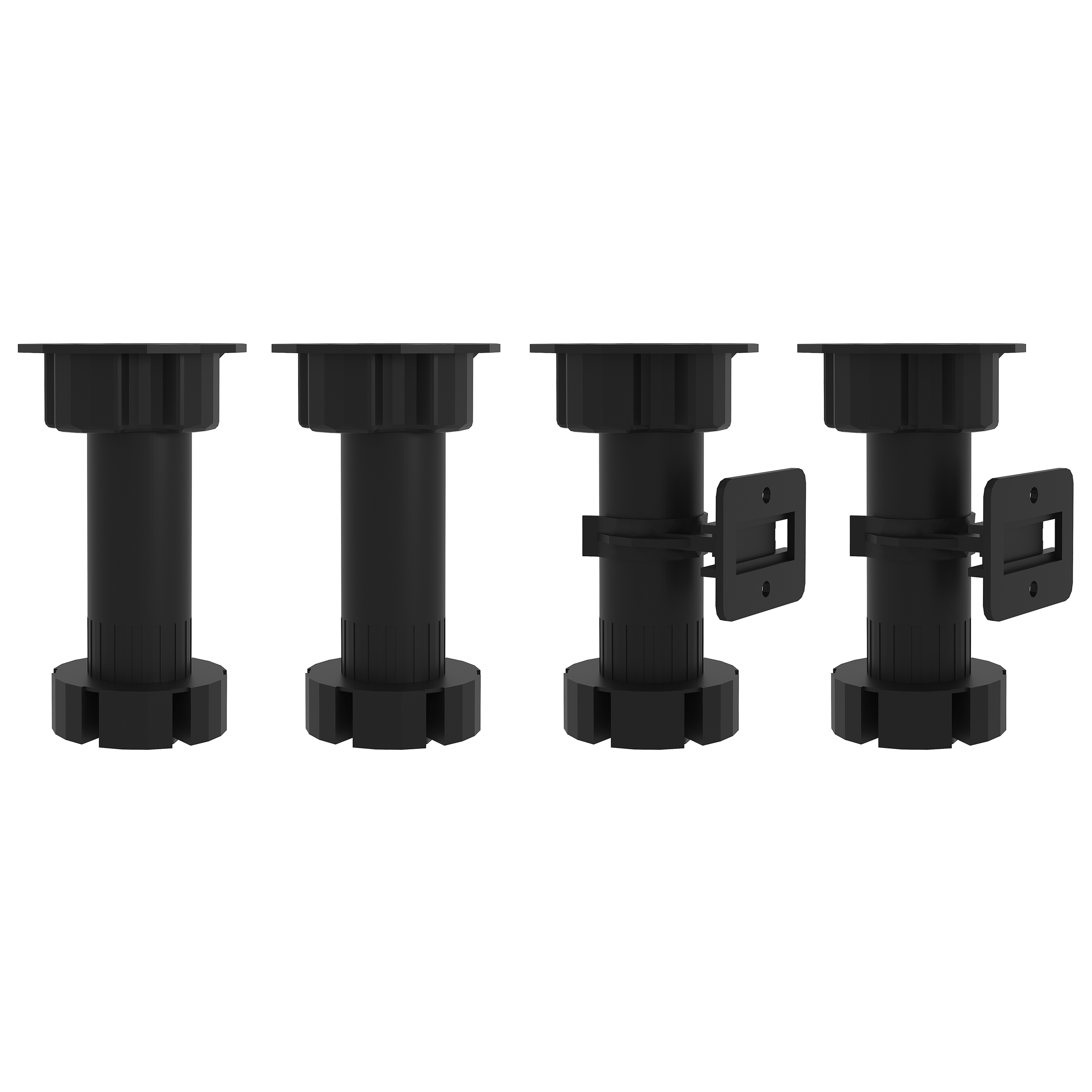 Kjøkkenskap Kalmar 2 pcs Hvit 80 x 46 x 81.5 cm Konstruert tre