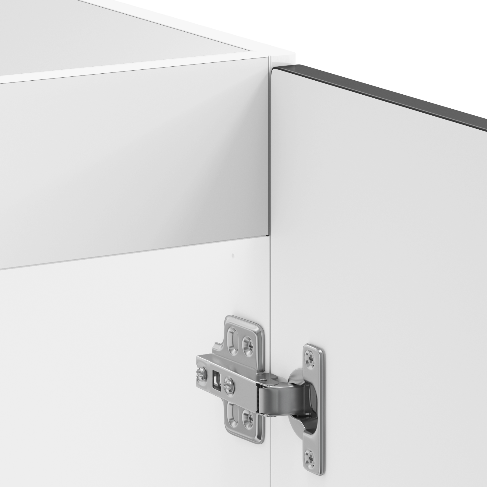 Kjøkkenskap Kalmar 2 pcs Svart 80 x 46 x 81.5 cm Konstruert tre