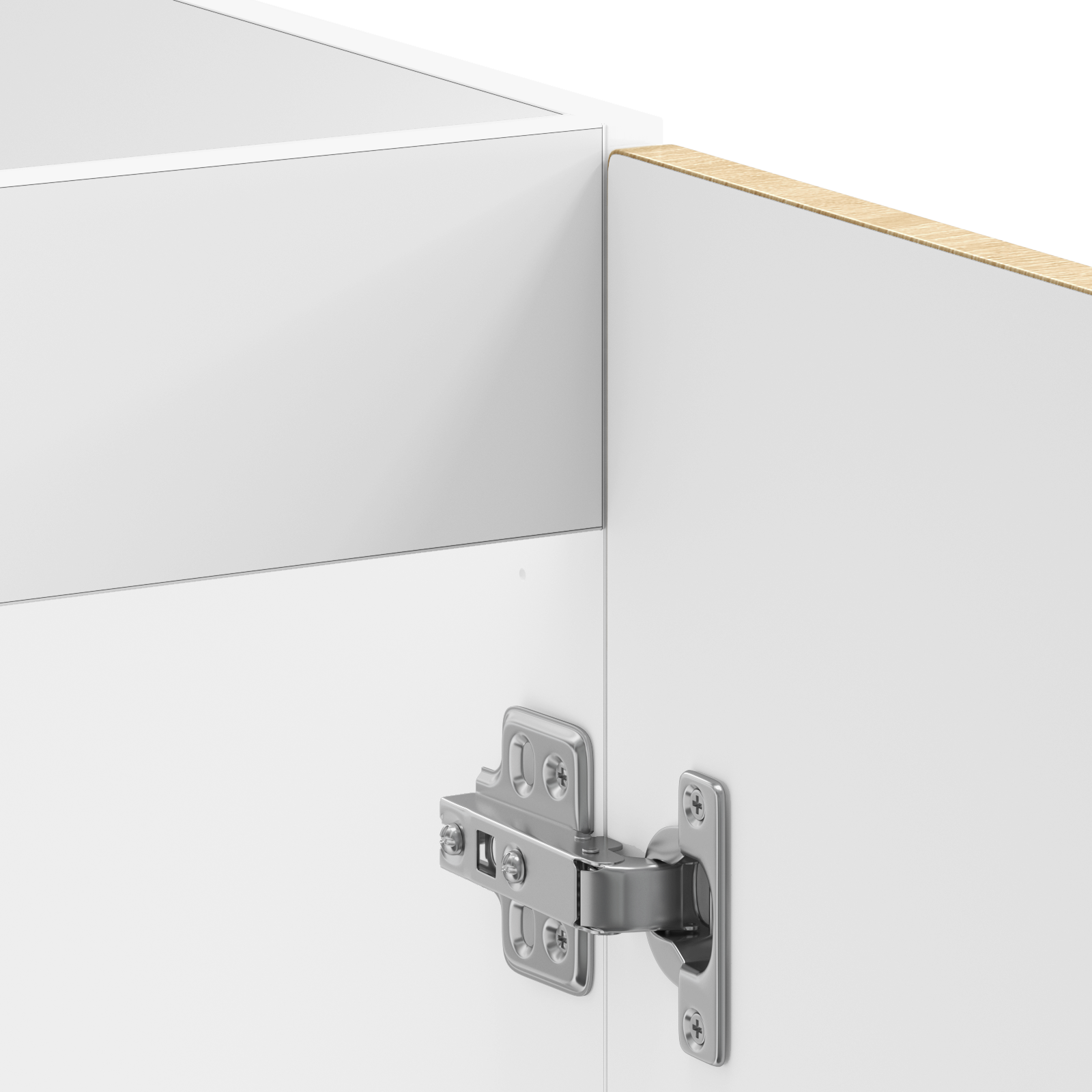 Kjøkkenskap Kalmar 2 pcs Brun 80 x 46 x 81.5 cm Konstruert tre
