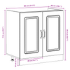 Kjøkkenskap Kalmar 2 pcs Brun 80 x 46 x 81.5 cm Konstruert tre