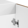 Kjøkkenskap Kalmar 2 pcs Brun 80 x 46 x 81.5 cm Konstruert tre
