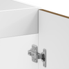 Kjøkkenskap Kalmar 2 pcs Brun 80 x 46 x 81.5 cm Konstruert tre