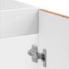 Kjøkkenskap Kalmar 2 pcs Brun 80 x 46 x 81.5 cm Konstruert tre