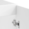Kjøkkenskap Lucca 2 pcs Hvit 80 x 46 x 81.5 cm Konstruert tre