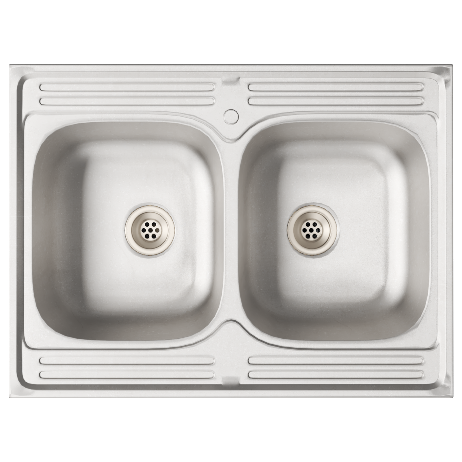 Kjøkkenskap Lucca 2 pcs Hvit 80 x 46 x 81.5 cm Konstruert tre