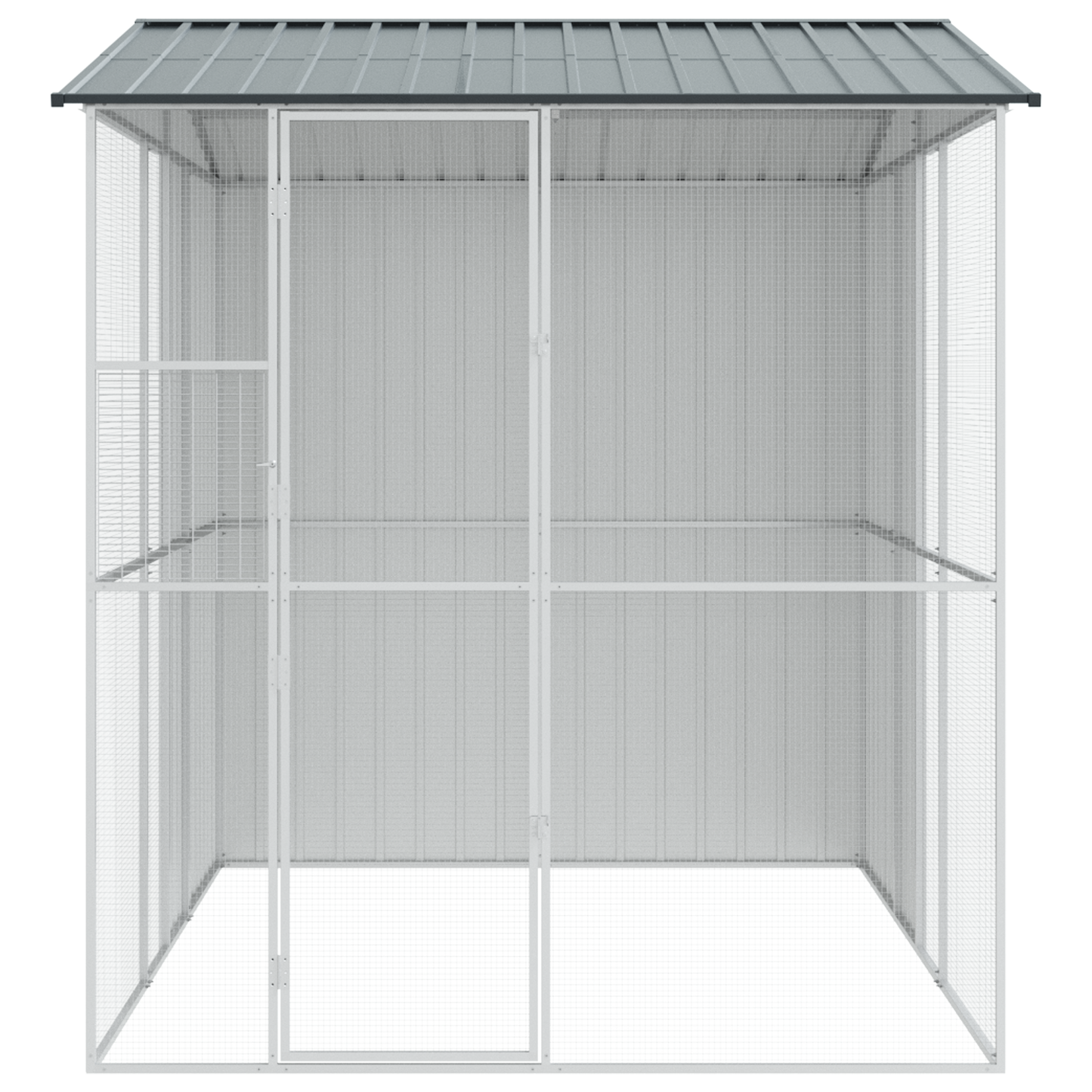Fuglebur Antrasitt 215 x 310 x 247 cm Galvanisert Stål