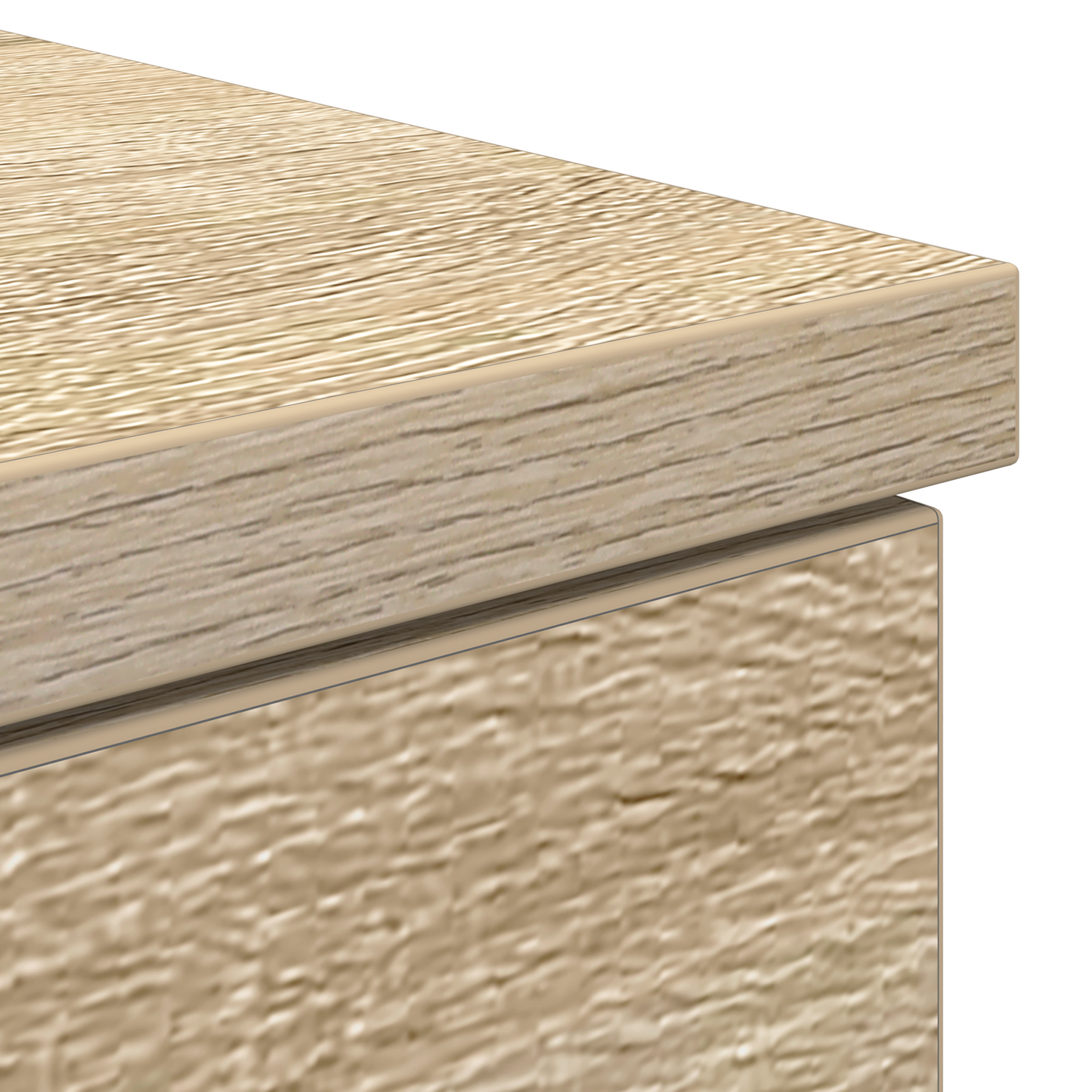 Skrivebord med skuff Sonoma eik 140 x 49 x 76 cm Konstruert tre