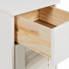 Baderomsinnredningssett VIGO 2 pcs Brun og hvit 37 x 34 x 80 cm