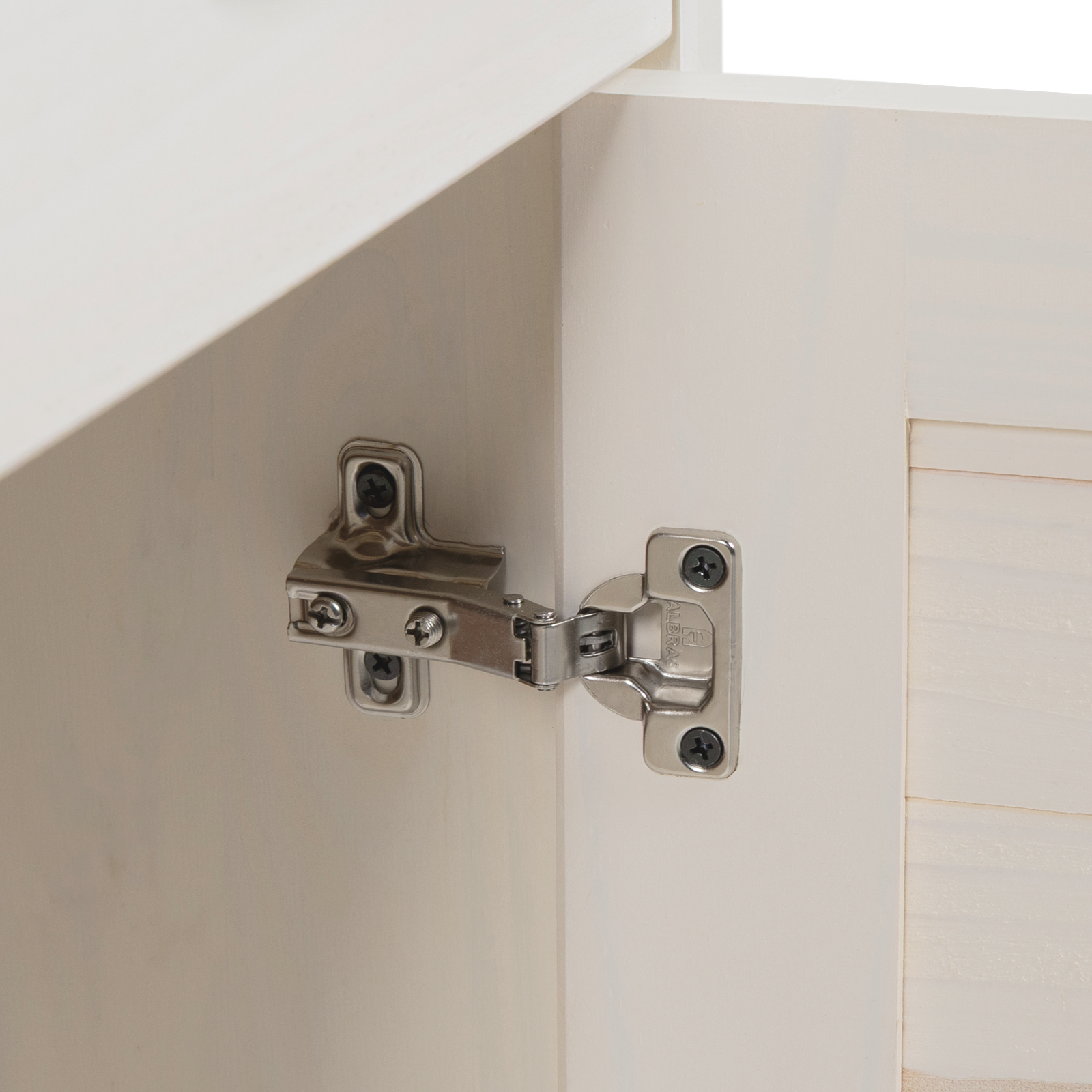 Baderomsinnredningssett VIGO 2 pcs Brun og hvit 37 x 34 x 80 cm