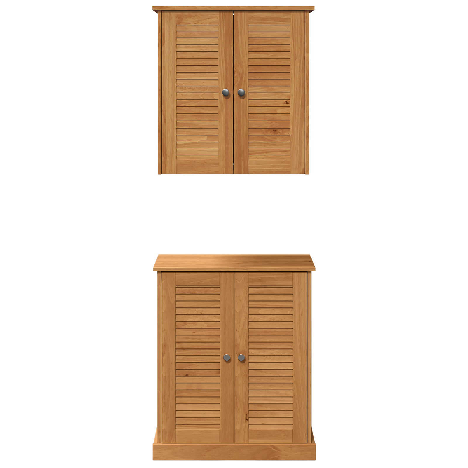 Baderomsinnredningssett VIGO 2 pcs Brun 67,5 x 34 x 80 cm