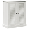 Baderomsinnredningssett med hylle 2 pcs Brun 67,5 x 34 x 80 cm