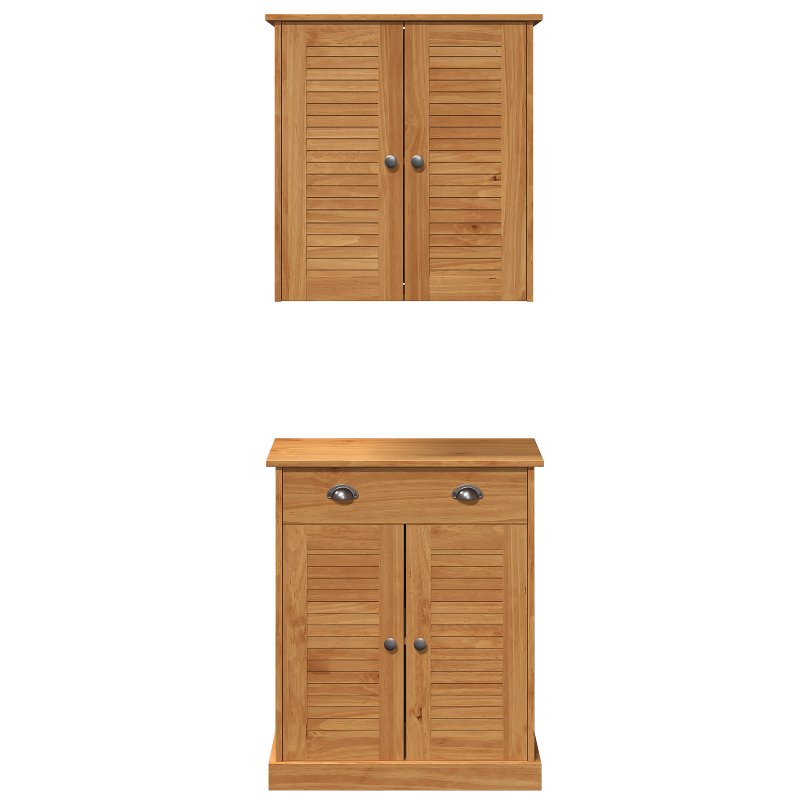 Baderomsinnredningssett VIGO 2 pcs Brun 67,5 x 34 x 80 cm