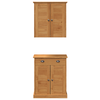 Baderomsinnredningssett VIGO 2 pcs Brun 67,5 x 34 x 80 cm