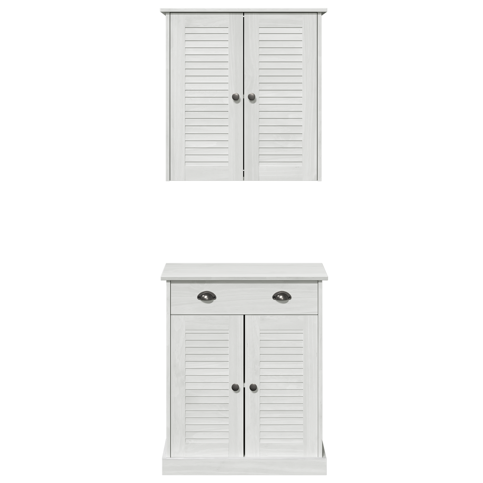 Baderomsinnredningssett VIGO 2 pcs Brun 67,5 x 34 x 80 cm