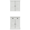 Baderomsinnredningssett VIGO 2 pcs Brun 67,5 x 34 x 80 cm