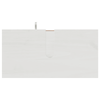 Baderomsinnredningssett 3 pcs Brun 37 x 34 x 80 cm Massiv furu
