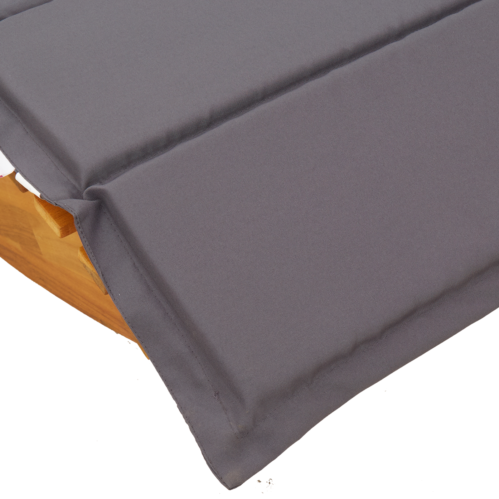 Solstol med pute 2 pcs Brun 60 x 154 x 74cm Massivt akasietre