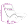 Solstol med pute 2 pcs Brun 60 x 154 x 74cm Massivt akasietre