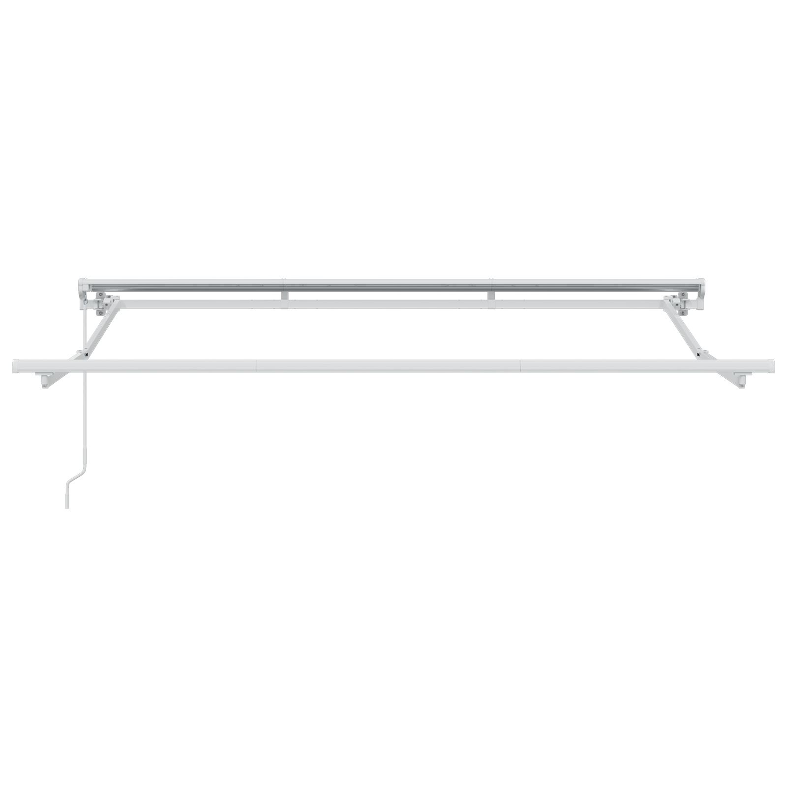 Innvendbar Markise Fargerik stripe 250x200 cm stoff