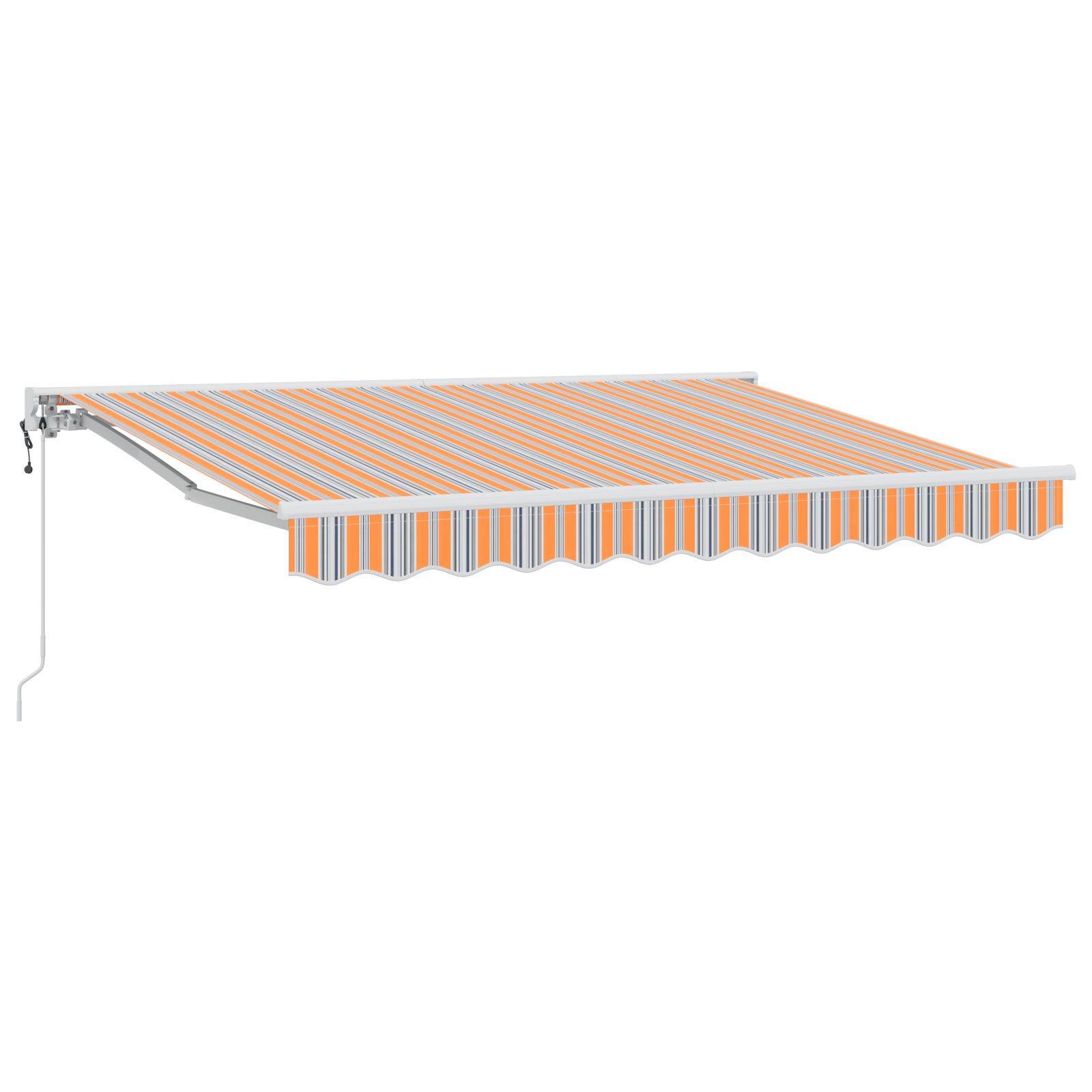 Innvendbar Markise Fargerik stripe 250x200 cm stoff