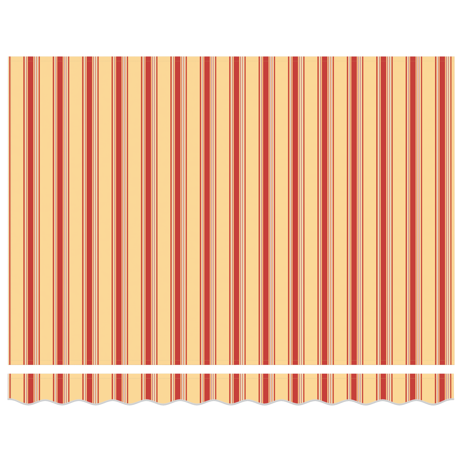 Innvendbar Markise Fargerik stripe 350x200 cm stoff