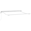 Innvendbar Markise Svart 350x200 cm stoff