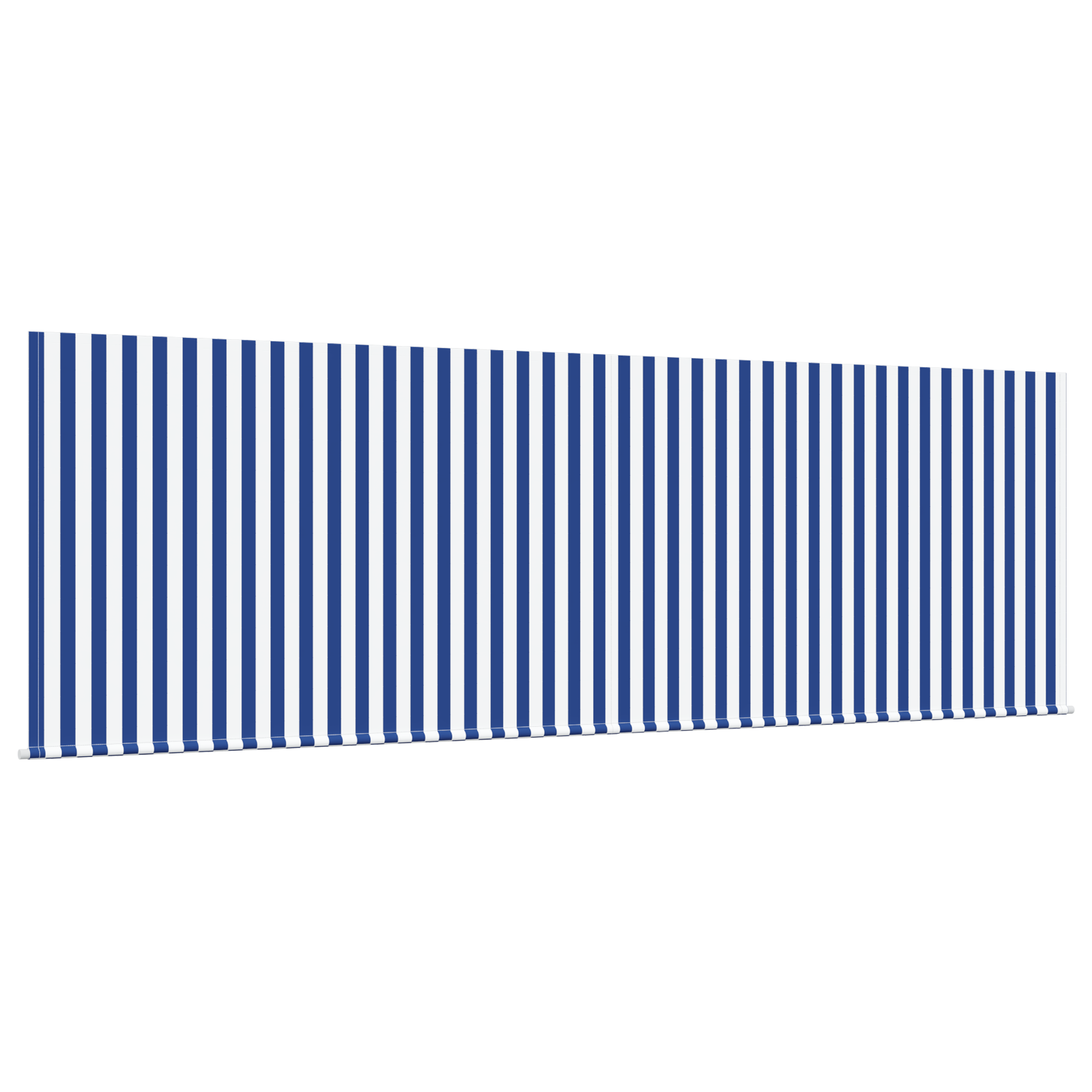 Innvendbar Markise Blå og hvit 400 x 200 cm