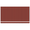 Innvendbar Markise Fargerik stripe 400x200 cm stoff