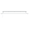 Innvendbar Markise Fargerik stripe 400x200 cm stoff