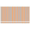 Innvendbar Markise Fargerik stripe 400x200 cm stoff